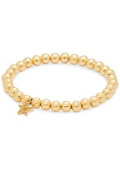 kate spade new york Gold-Tone Rainbow Joy Star Charm Stretch Bracelet - Multi