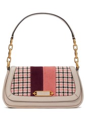 Kate Spade New York gramercy racing stripe leather shoulder bag