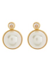 Kate Spade New York have a ball stud earrings in White/Gold Multi at Nordstrom Rack