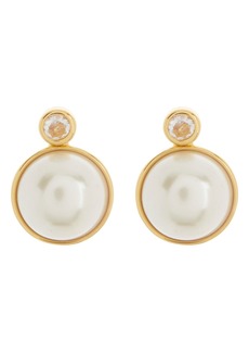 kate spade new york have a ball stud earrings in White/Gold Multi at Nordstrom Rack