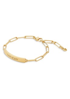 kate spade new york Heart of Gold Idiom Bracelet