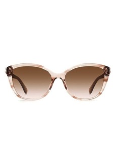 kate spade new york hensley 55mm cat eye sunglasses