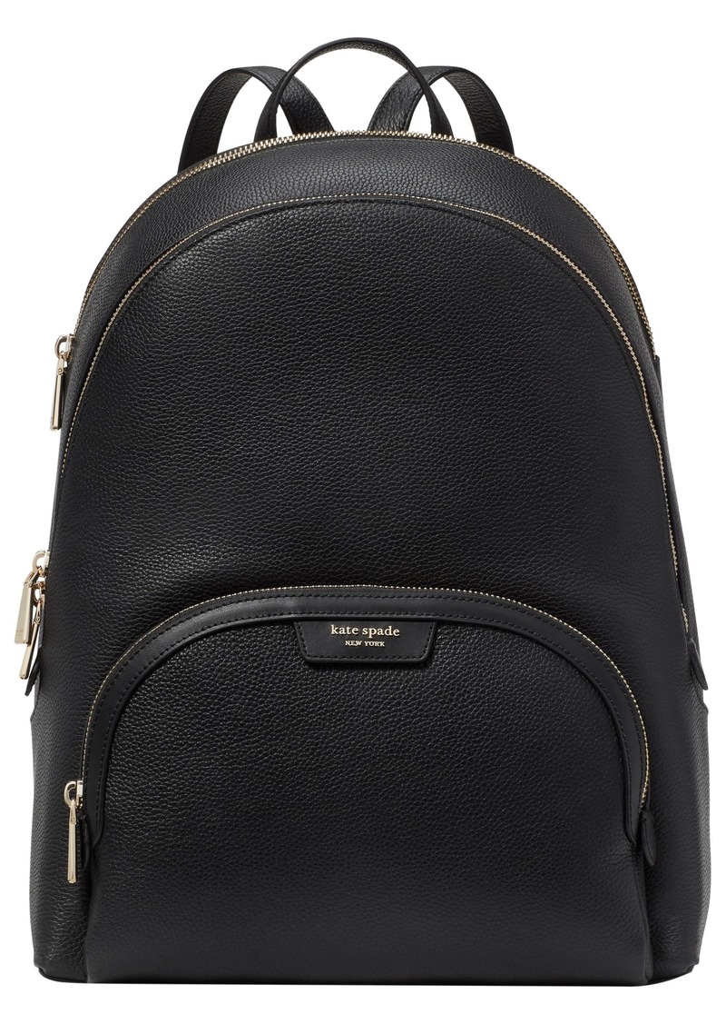 kate spade new york Hudson Pebbled Leather Large Backpack