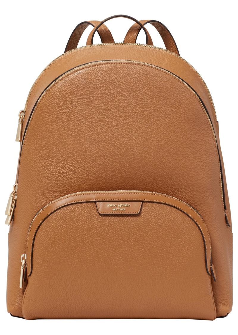 kate spade new york Hudson Pebbled Leather Large Backpack