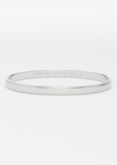 kate spade new york 'idiom - find the silver lining' bangle at Nordstrom