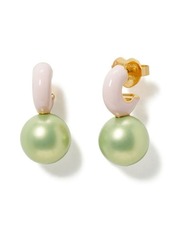 Kate Spade New York imitation pearl drop earrings