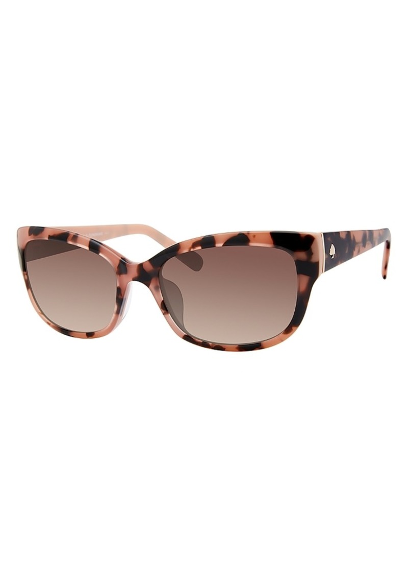 kate spade new york Johanna Rectangular Sunglasses, 53mm