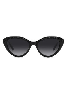 kate spade new york junigspear 55mm gradient cat eye sunglasses
