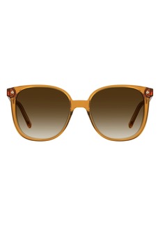 Kate Spade New York kailey 54mm cat eye sunglasses in Honey Gold/Brown Fuschia Ms at Nordstrom Rack