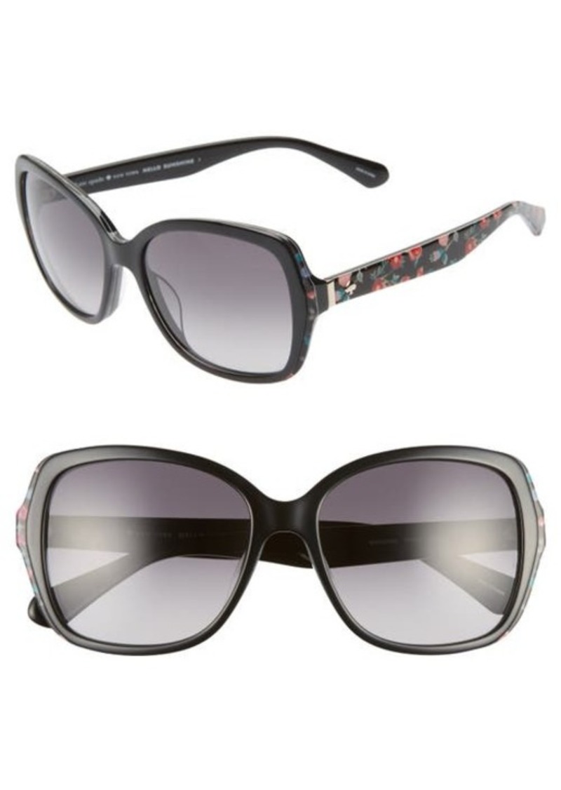 kate spade new york karalyns 56mm gradient butterfly sunglasses
