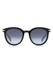 kate spade new york keesey 53mm gradient cat eye sunglasses
