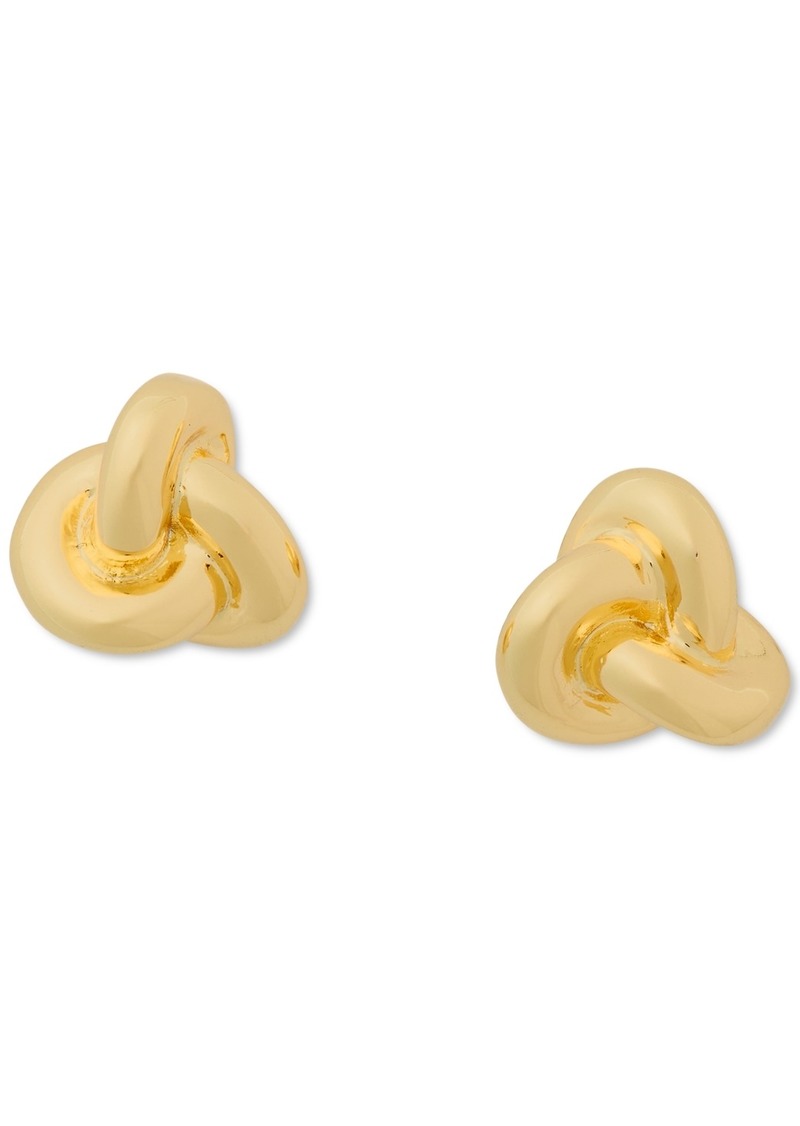 Kate Spade New York Knotted-Style Stud Earrings - Gold.