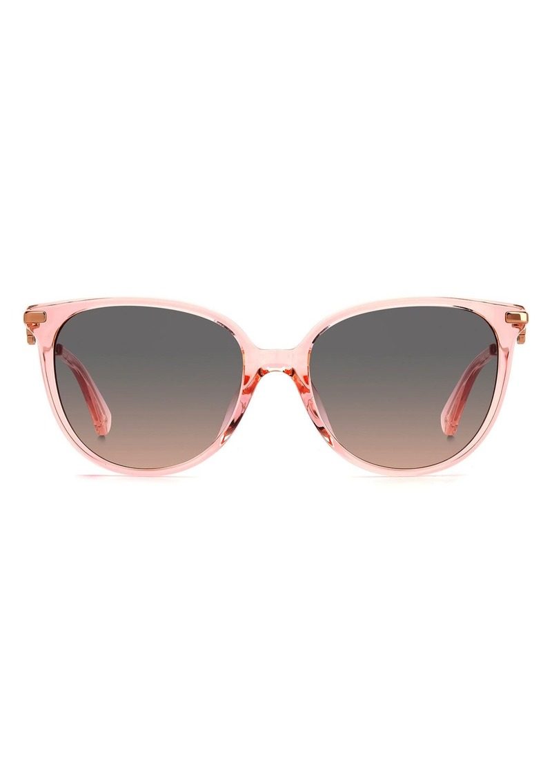 Kate Spade New York kristinags 54mm cat eye sunglasses in Pink/Grey Fuchsia at Nordstrom Rack
