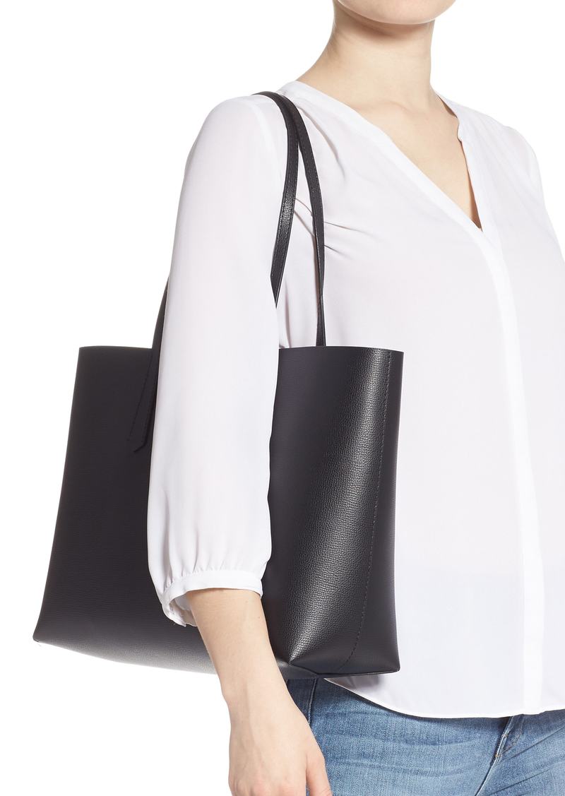 large molly leather tote