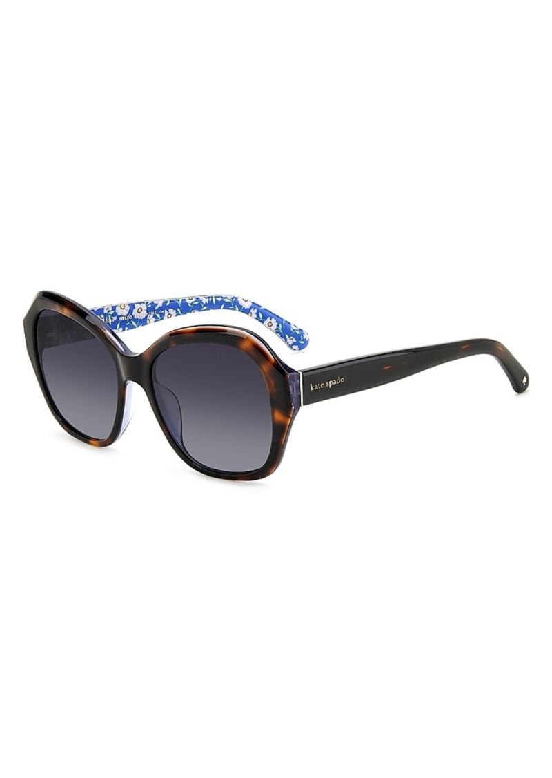 kate spade new york Lottie Round Sunglasses, 55mm