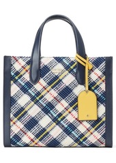 kate spade new york manhattan tweed fabric small tote in Parchment Multi at Nordstrom