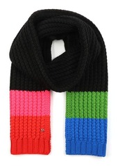 Kate Spade New York marble cable knit scarf