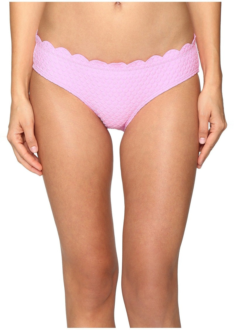 scalloped swim bottoms