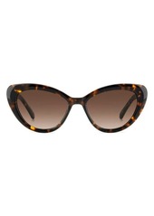 Kate Spade New York marlah's 53mm gradient cat eye sunglasses