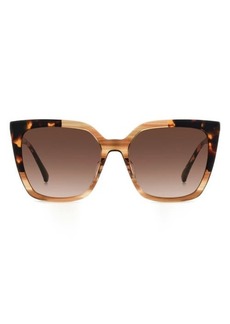 kate spade new york marlowe 55mm gradient square sunglasses