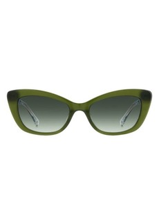 kate spade new york merida 54mm cat eye sunglasses