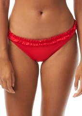Kate Spade New York Mini Ruffle Classic Bikini Bottoms Women's Swimsuit