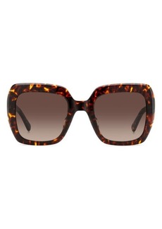 kate spade new york naomis 52mm gradient square sunglasses