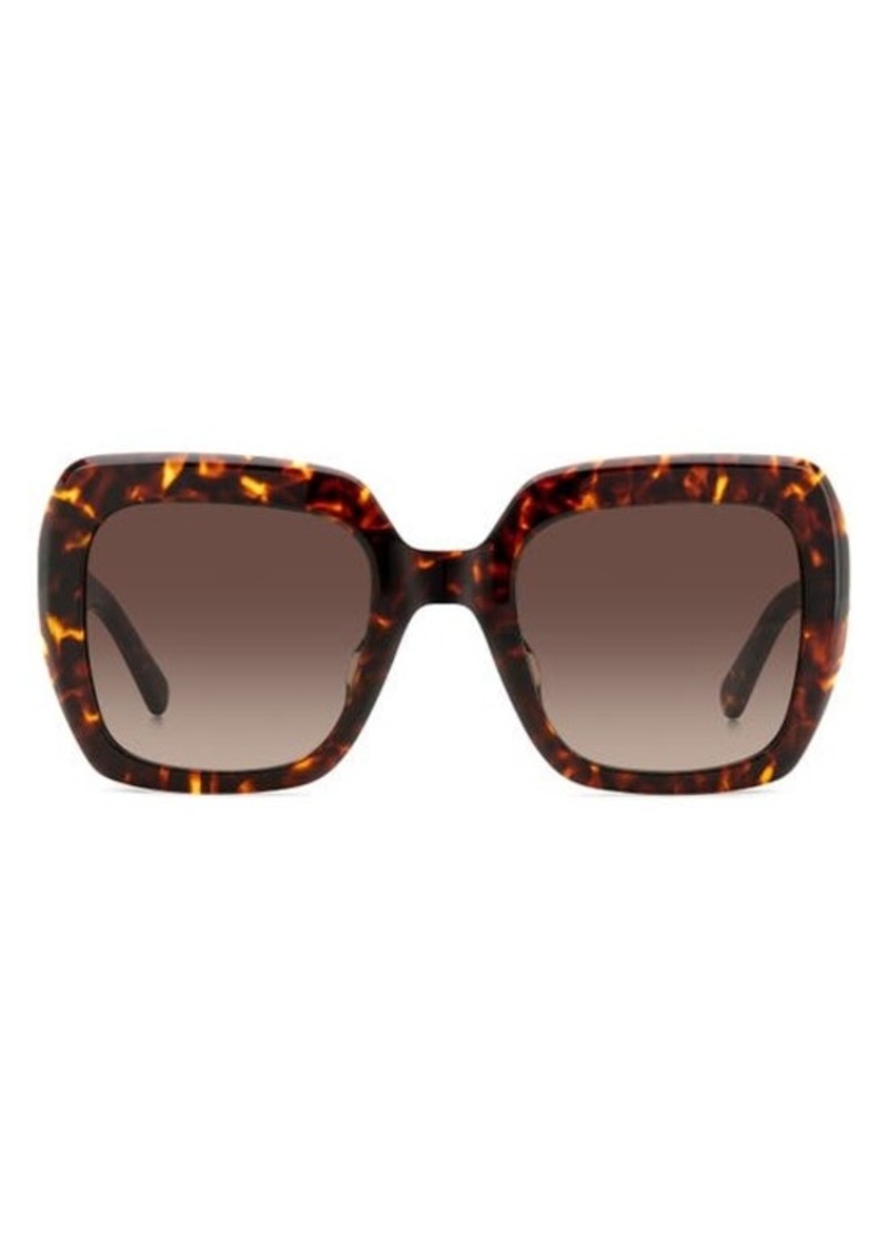 Kate Spade New York naomis 52mm gradient square sunglasses