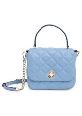 Kate Spade New York natalia quilted square crossbody bag in Brushed Steel at Nordstrom Rack