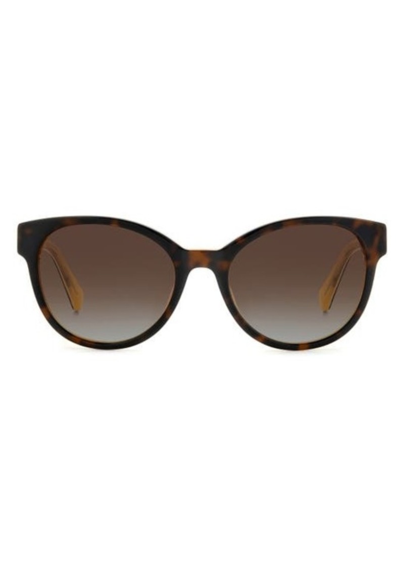 Kate Spade New York nathalie 55mm gradient round sunglasses