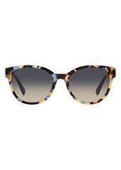 Kate Spade New York nathalie 55mm gradient round sunglasses