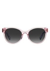 Kate Spade New York nathalie 55mm gradient round sunglasses in Pink at Nordstrom Rack