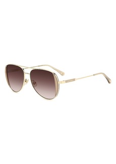 kate spade new york Navy Navigator Sunglasses, 50mm