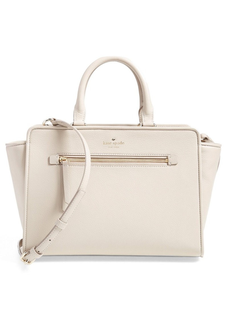 Kate Spade kate spade new york &#39;north court - coralline&#39; pebbled leather satchel (Nordstrom ...