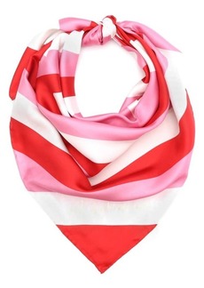 kate spade new york oversize heart square silk scarf