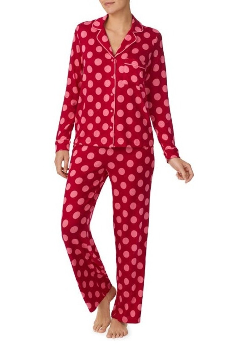 Kate Spade New York polka dot print pajamas