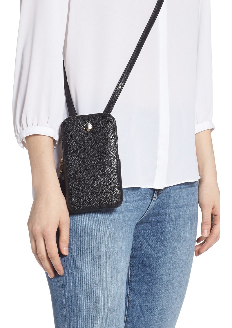 kate spade polly leather phone crossbody