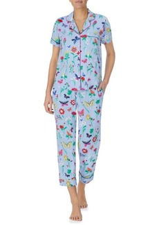 Kate Spade New York print crop pajamas
