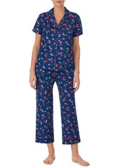 Kate Spade New York print crop pajamas