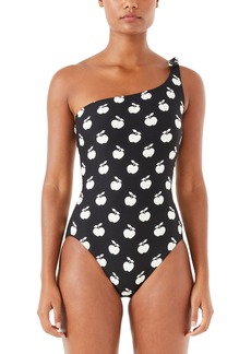 Kate Spade New York Printed One-Shoulder One-Piece Swimsuit Women's Swimsuit