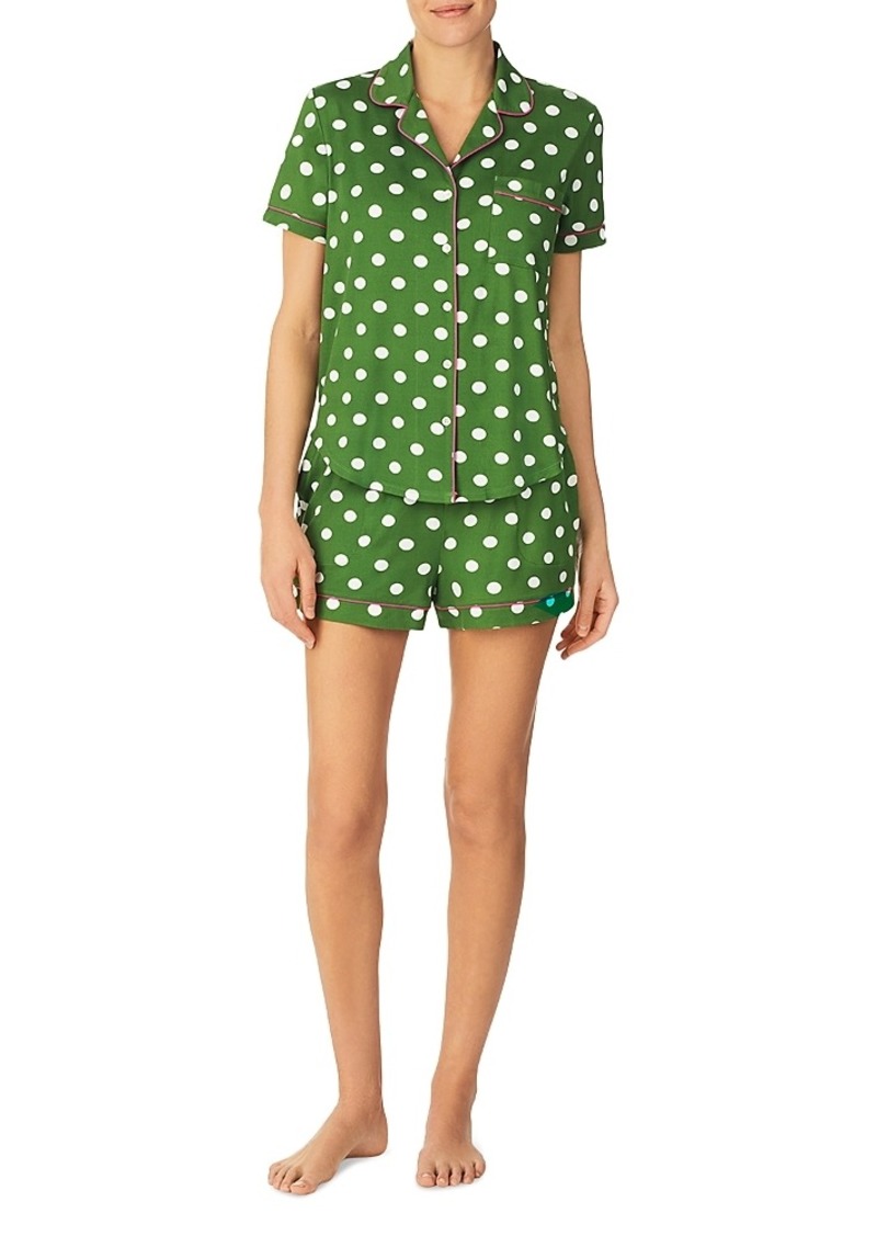 kate spade new york Printed Short Pajama Set