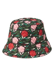 kate spade new york rose garden print bucket hat