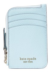 kate spade new york roulette leather zip cardholder