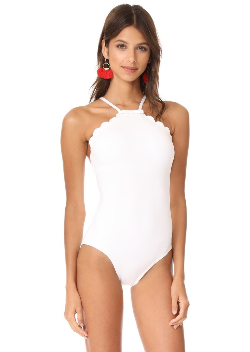 kate spade scalloped one piece swimsuit