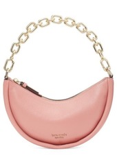 kate spade new york small smile pebbled leather crossbody bag in Serene Pink at Nordstrom