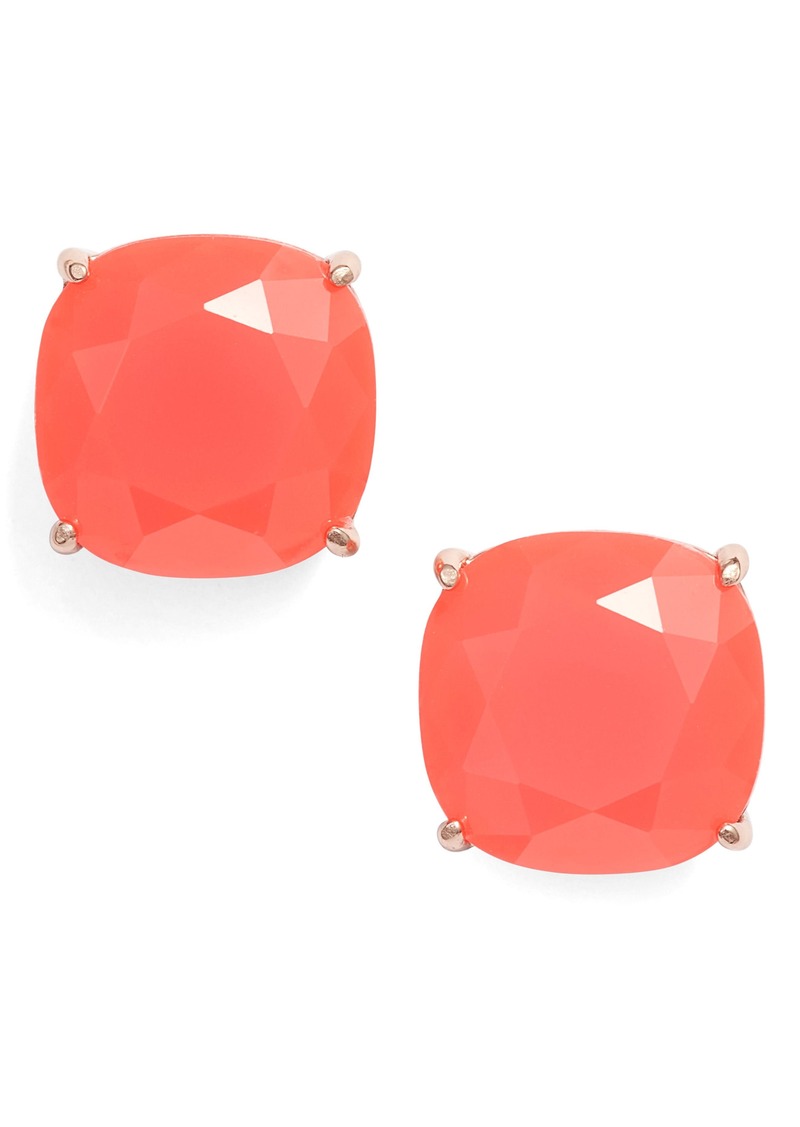 kate spade new york small square stud earrings