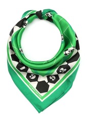 Kate Spade New York soccer silk square scarf