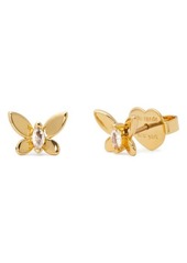 Kate Spade New York social butterfly mini stud earrings