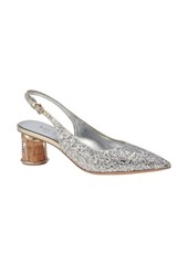 Kate Spade New York soiree glitter slingback pump