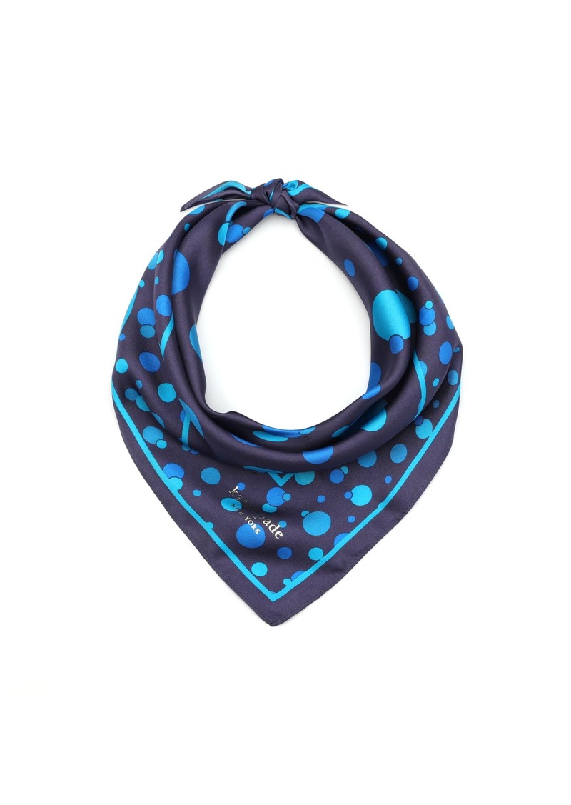 kate spade new york SPACE DOT SILK BANDANA